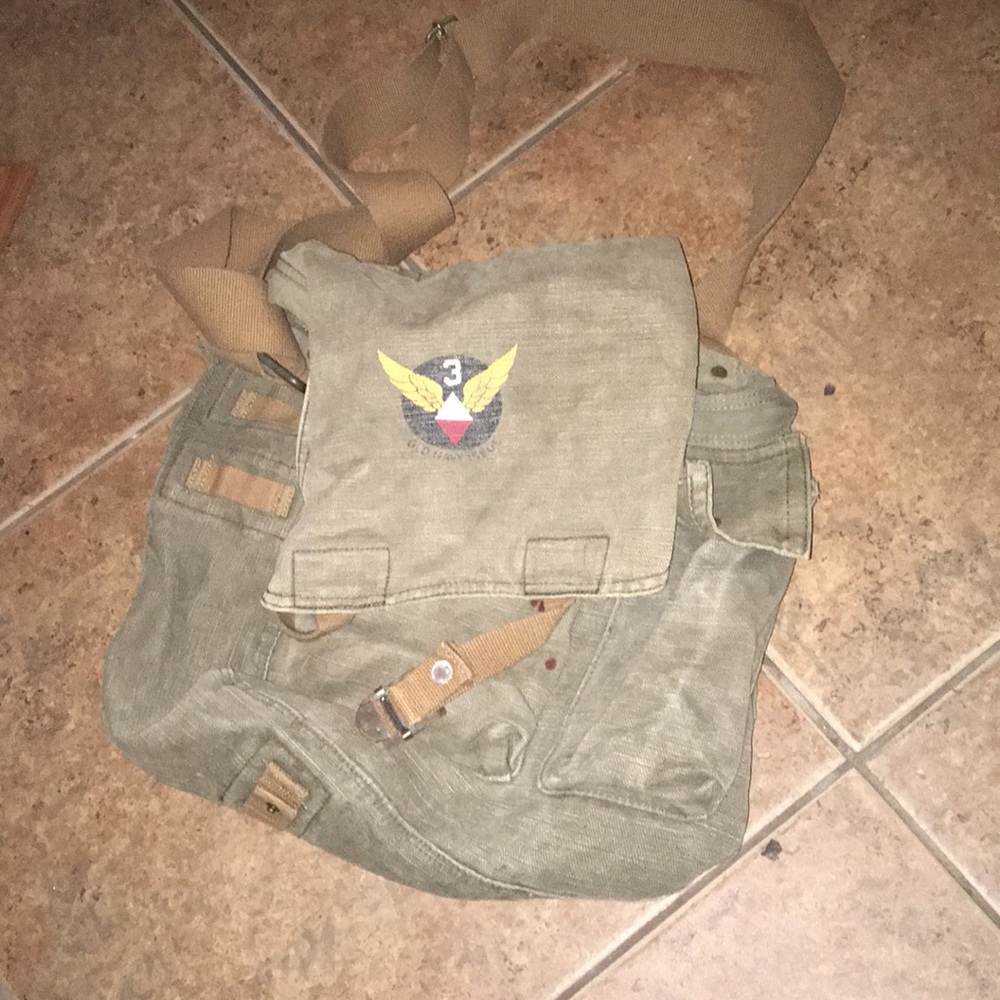 Army Green Vintage Bag